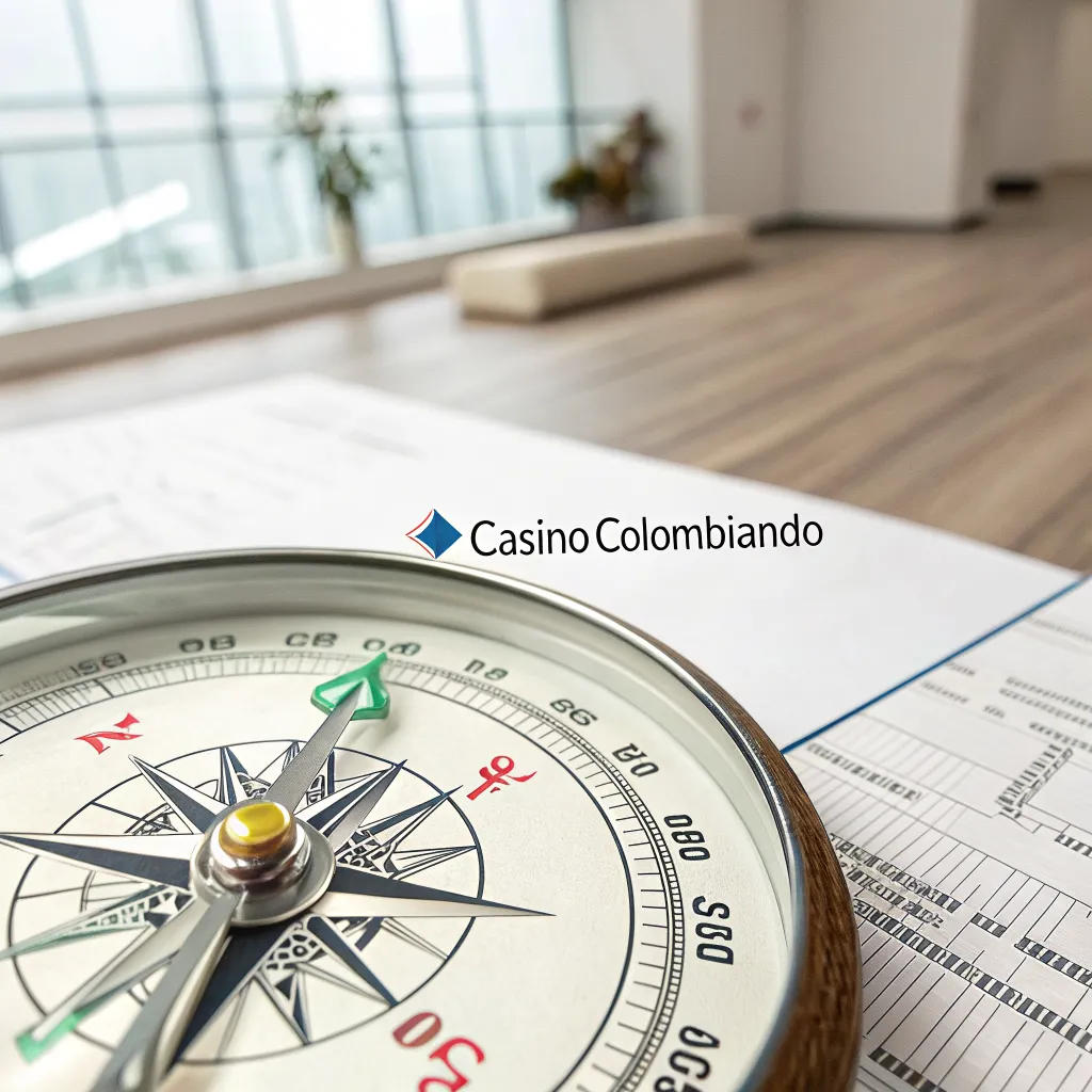 Ilustración de brújula editorial indicando rutas de navegación en premnixspintryco