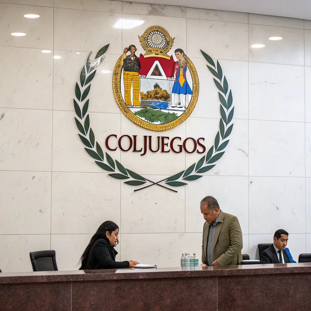 Sello oficial de Coljuegos, regulador de juegos de azar en Colombia